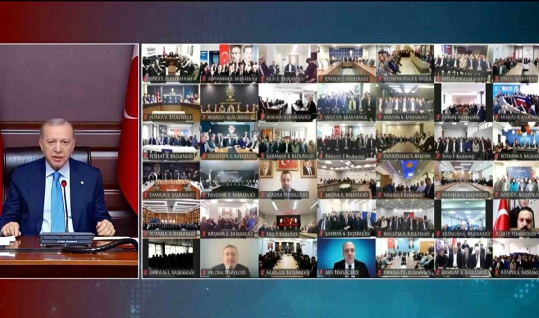 Cumhurbaşkanı Recep Tayyip Erdoğan, Ramazan Bayramı dolayısıyla AK Parti Teşkilatları