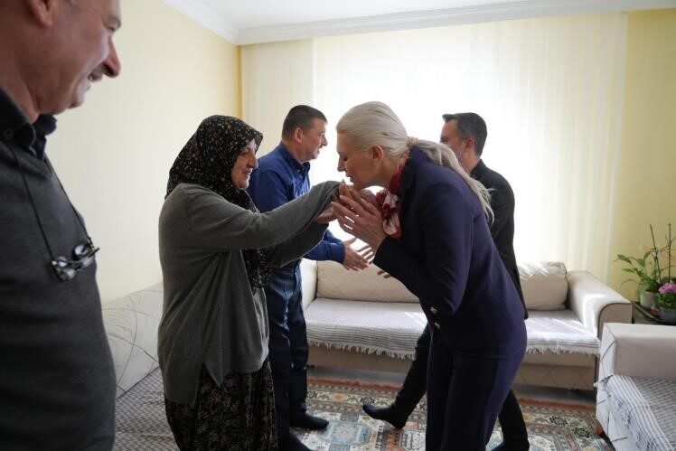 Belediye Başkanı Melek Mızrak Subaşı, Bilecikli kahraman şehit Astsubay Üstçavuş