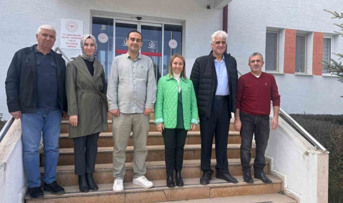 Pazaryeri Belediye Başkanı Zekiye Tekin, ilçedeki sağlık çalışanlarını ziyaret etti