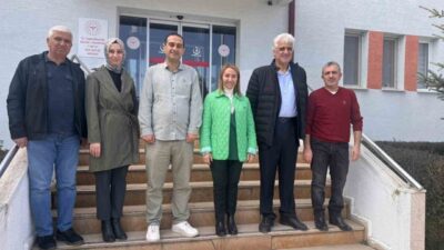 Pazaryeri Belediye Başkanı Zekiye Tekin, ilçedeki sağlık çalışanlarını ziyaret etti