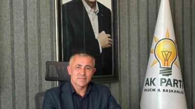 AK Parti Bilecik İl Başkanı Serkan Yıldırım, Bilecik’in Bozüyük ilçesindeki