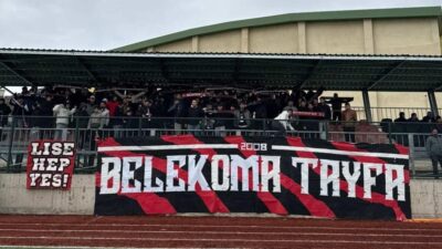 1969 Bilecikspor Kulübü’nün taraftar grubu olan Belekoma Tayfa, ligde alınan