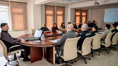 Bilecik İl Emniyet Müdürü Erdem Çağlar başkanlığında, İl Emniyet Müdür