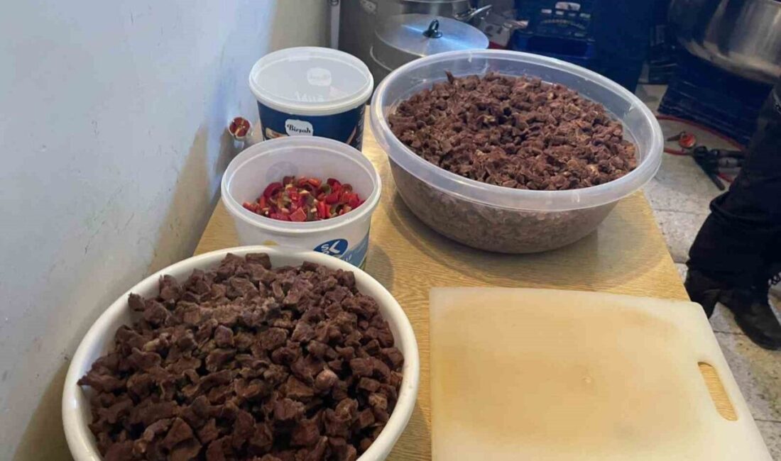 Bilecik Belediyesi Zabıta Müdürlüğü ekipleri, bodrum katta uygun olmayan şartlarda