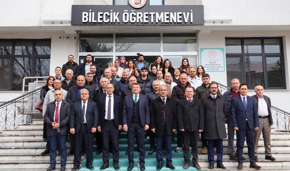 Bilecik’te eğitim faaliyetleri, İl Millî Eğitim Müdürü Serdal Şimşek tarafından