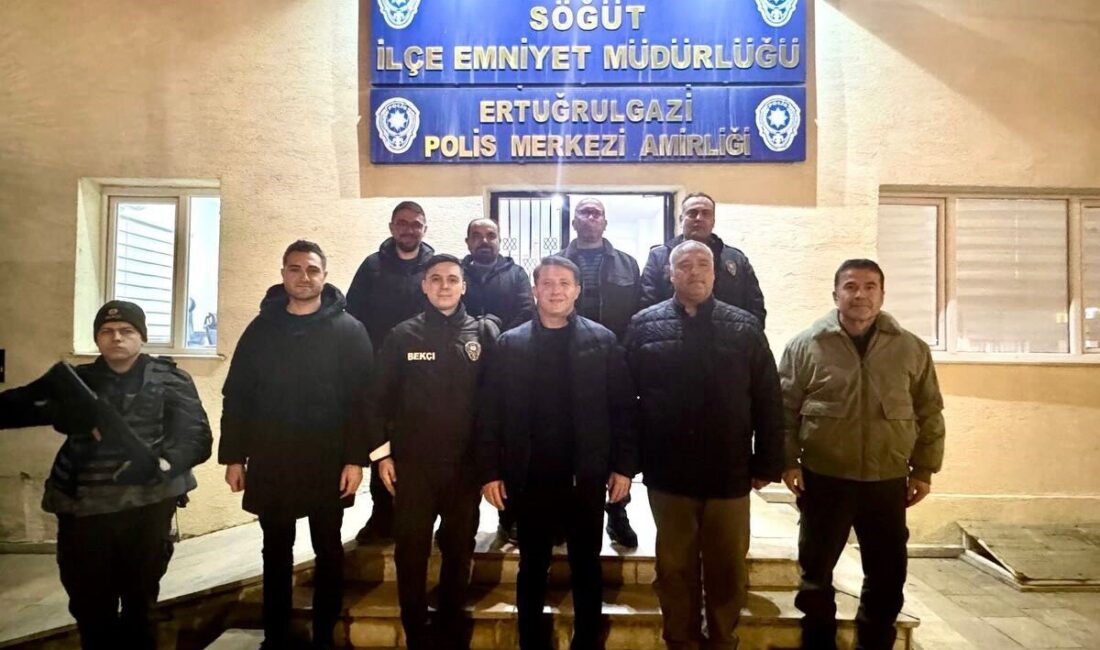 Bilecik’in Söğüt ilçesinde İl Emniyet Müdürü Erdem Çağlar, Söğüt İlçe