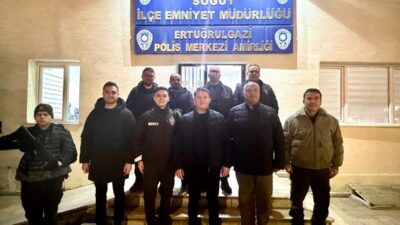 Bilecik’in Söğüt ilçesinde İl Emniyet Müdürü Erdem Çağlar, Söğüt İlçe