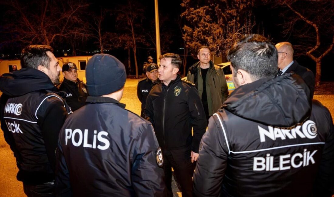 Bilecik’te İl Emniyet Müdürlüğü tarafından gerçekleştirilen huzur uygulamasında 11 aranan