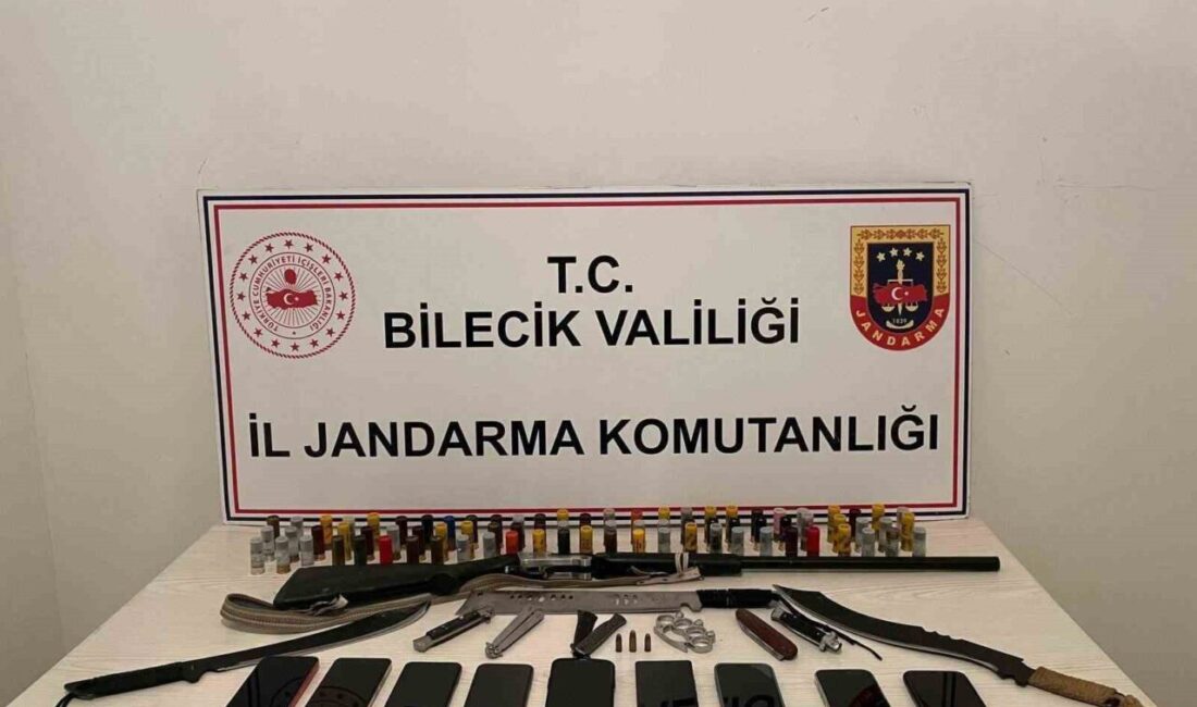 Bilecik’in Söğüt ilçesinde düzenlenen silah kaçakçılığı operasyonunda 11 kişi gözaltına