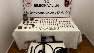 Bilecik’in Söğüt ilçesinde tarihi eser kaçakçılığına yönelik operasyon düzenlendi. Bilecik