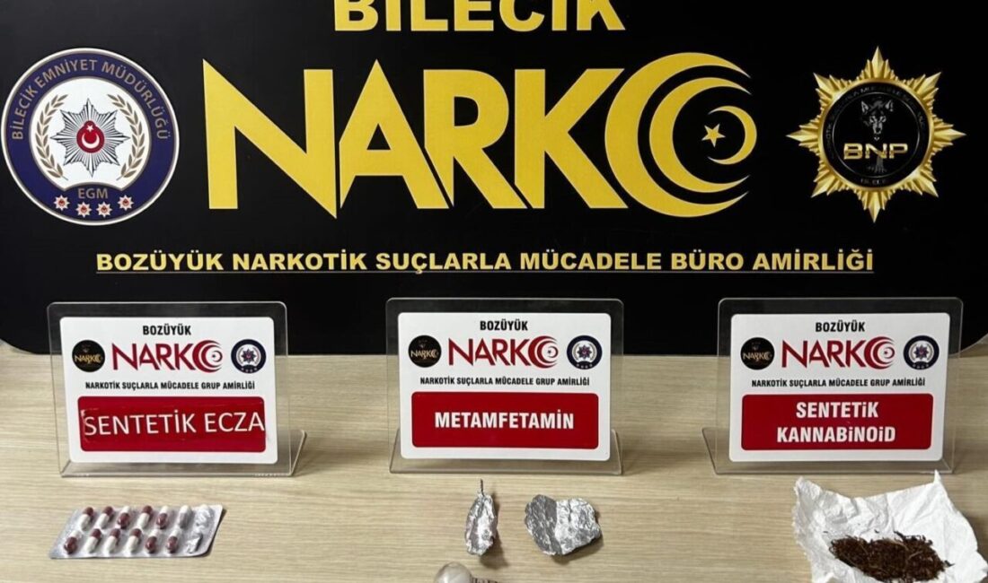 Bilecik’in Bozüyük ilçesinde gerçekleştirilen uyuşturucu operasyonunda 3 şüpheli yakalandı. Edinilen