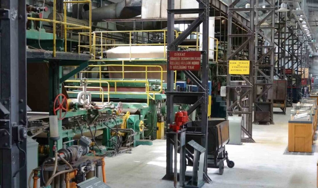 Kocaeli’de bulunan Seka Kağıt Müzesi, 1934’ten 1990’lı yıllara kadar kullanılan