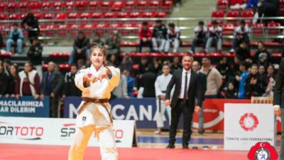 DÜZCE(İHA) – Türkiye Şampiyonu Düzceli Judocu Hiranur Birinci Avrupa Kupası’nda