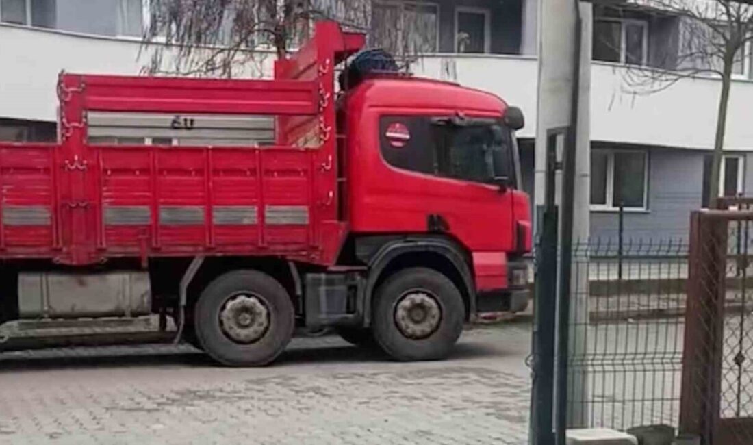 Bolu’da gece saatlerinde park halindeyken çalınan tır, ertesi gün sokakta