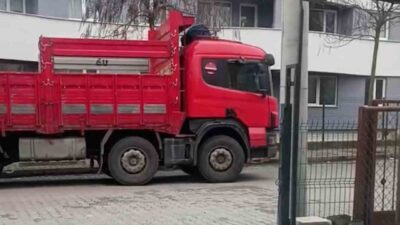 Bolu’da gece saatlerinde park halindeyken çalınan tır, ertesi gün sokakta