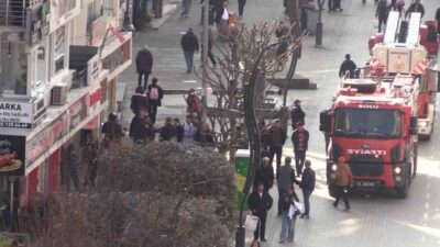 Bolu’da vatandaşların sokakta aldığı yanık kokusu itfaiye ekiplerini harekete geçti.