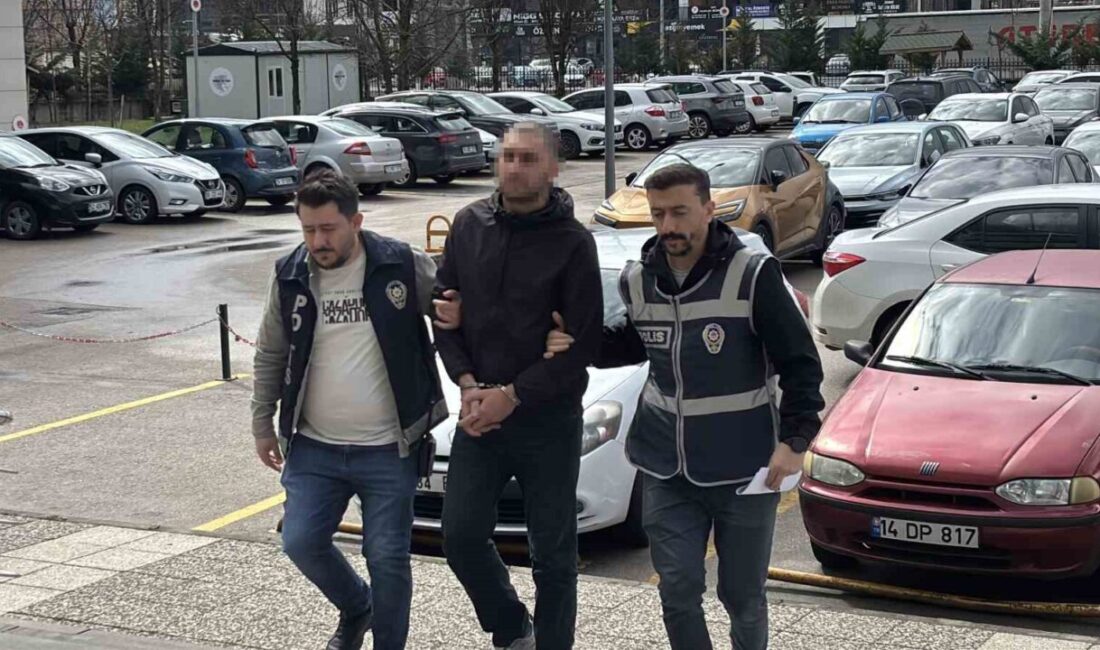 Bolu’da çaldığı kırmızı renkli kamyonla eski kız arkadaşının evine giderek