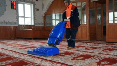 DÜZCE (İHA) – Düzce Belediyesi Temizlik İşleri Müdürlüğü ekipleri, Ramazan