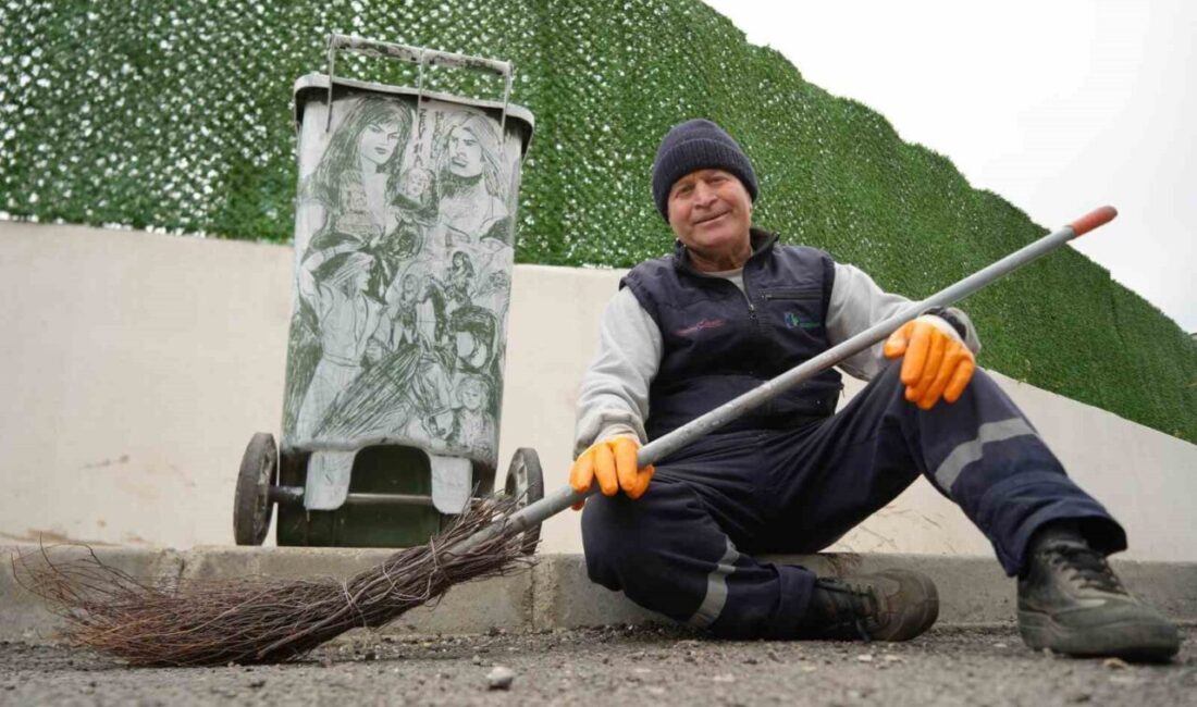 Kocaeli’de çobanlıktan belediyede temizlik işçiliğine uzanan hayatında sanatı yaşatan 60