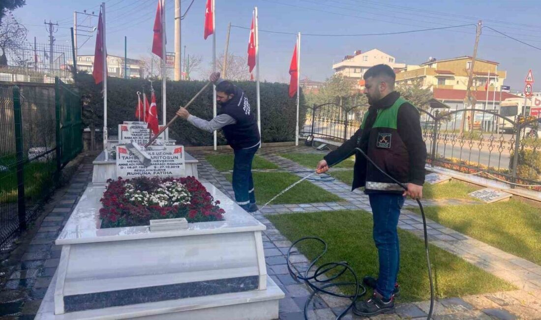 Darıca’da belediye ekipleri, vatandaşların Ramazan Bayramı’nı huzur ve güven içinde