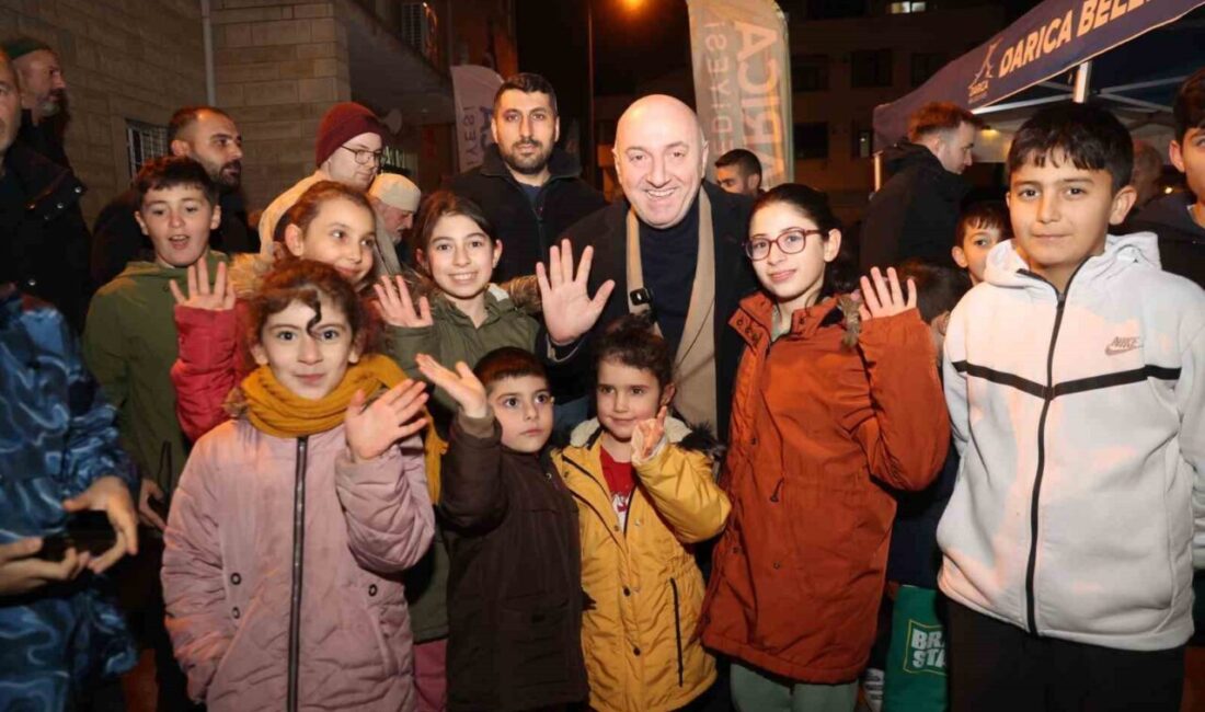 Darıca Belediyesi tarafından organize edilen ramazan etkinlikleri mahallelerde devam ediyor.