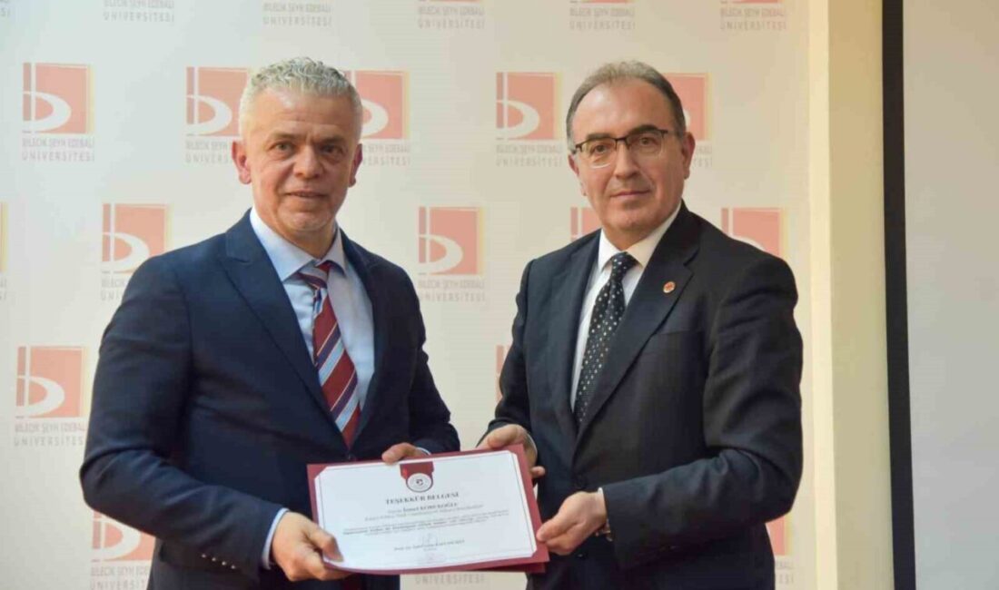 ‘Diplomasinin Kodları: Bir Büyükelçinin Kariyer Notları’ konulu seminer, Bilecik Şeyh