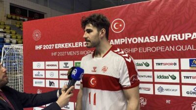 A Milli Hentbol Takımı oyuncularından Doruk Pehlivan, Romanya maçının ardından,