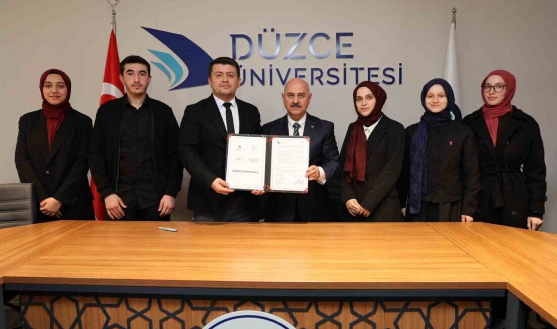 Düzce Üniversitesi, Türkiye Gençlik Vakfı (TÜGVA) İl Temsilciliğiyle, ortak çalışmalar