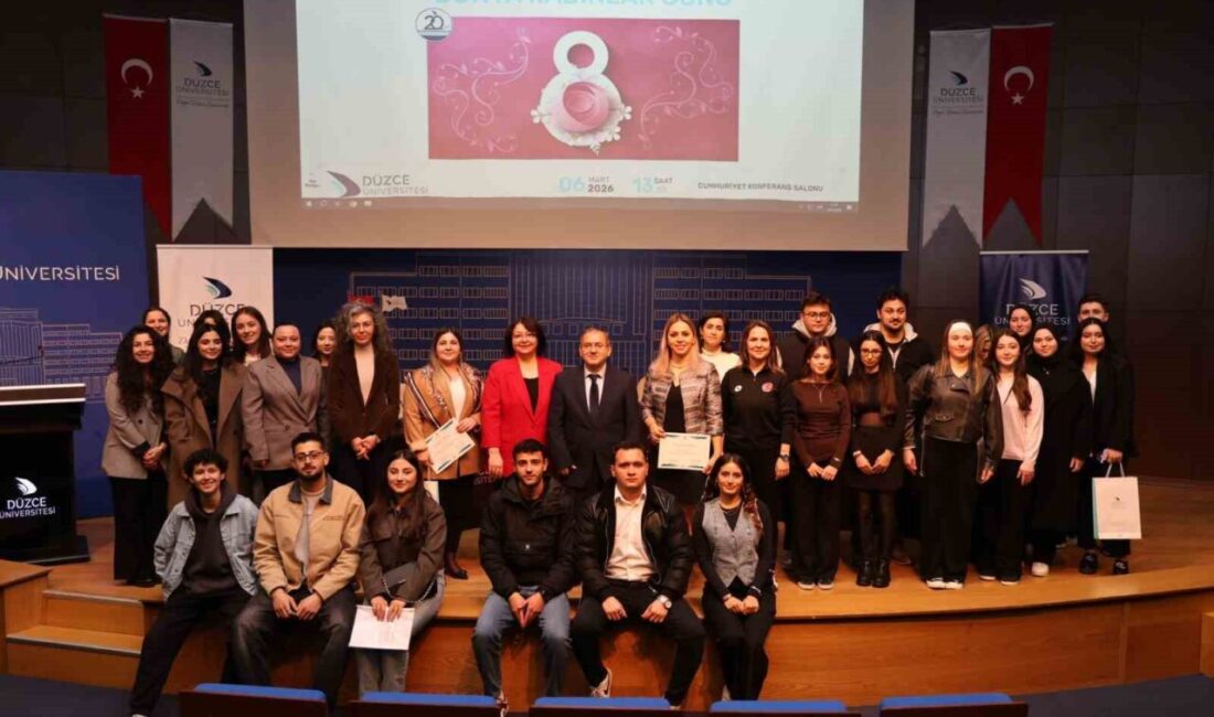 DÜZCE(İHA) – Düzce Üniversitesi Kadın Çalışmaları Uygulama ve Araştırma Merkezi