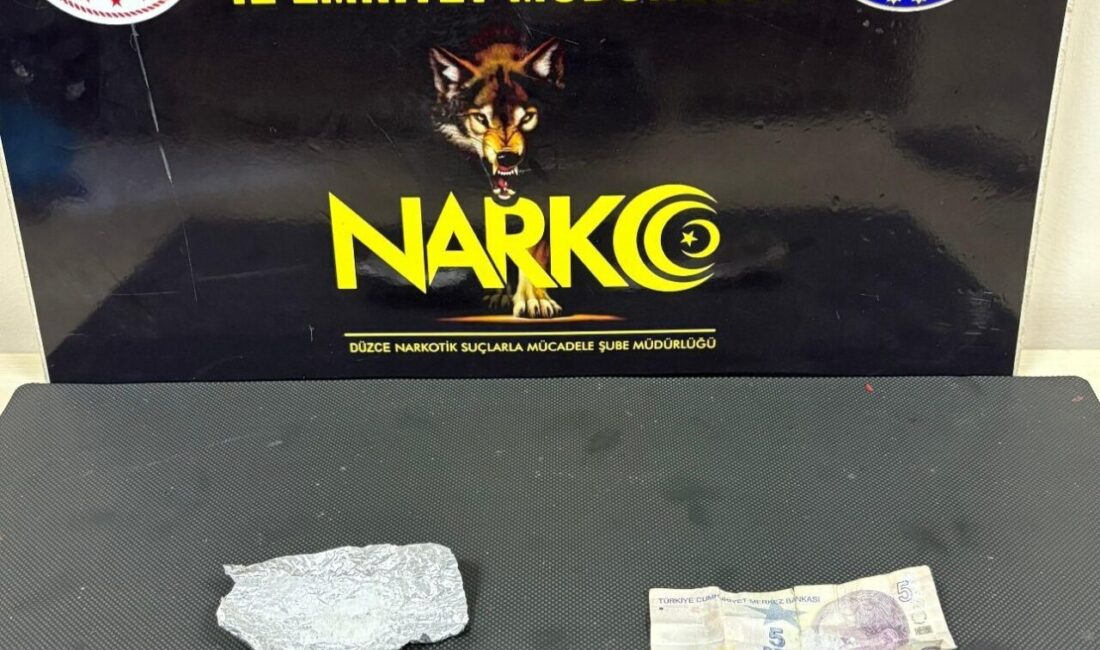 DÜZCE (İHA) – Düzce’de polisin teknik ve fiziki takibi sonucu