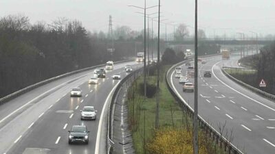 Ramazan Bayramı’nın ikinci gününde dönüş yolculuğuna geçen vatandaşlar, Anadolu Otoyolu’nun