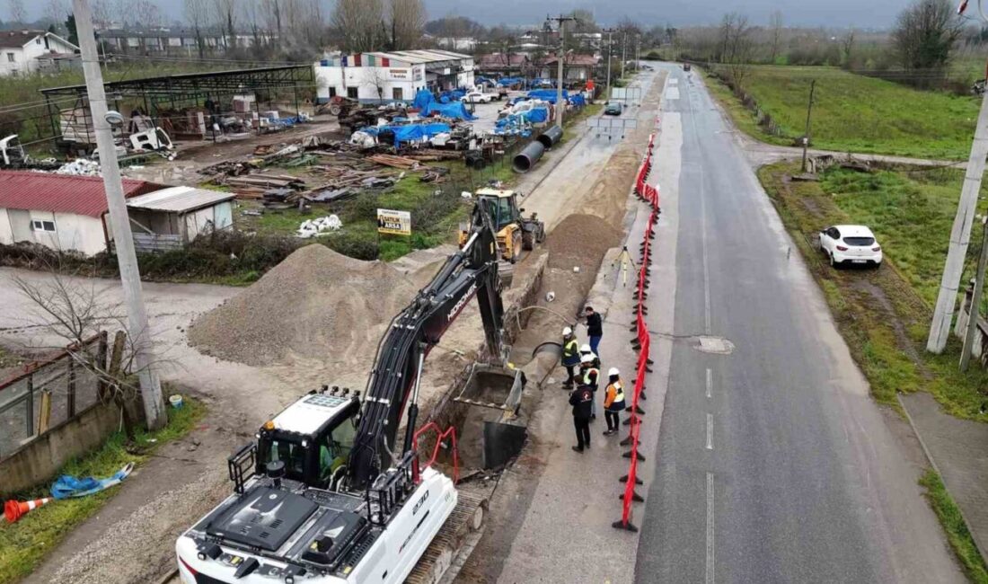 Düzce Belediyesi, kent genelinde içme suyu altyapısını güçlendirmek için kapsamlı