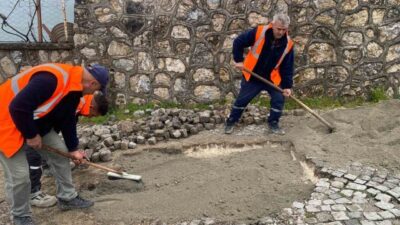 Düzce Belediyesi Fen İşleri Müdürlüğü, şehrin imarı noktasında rutin saha