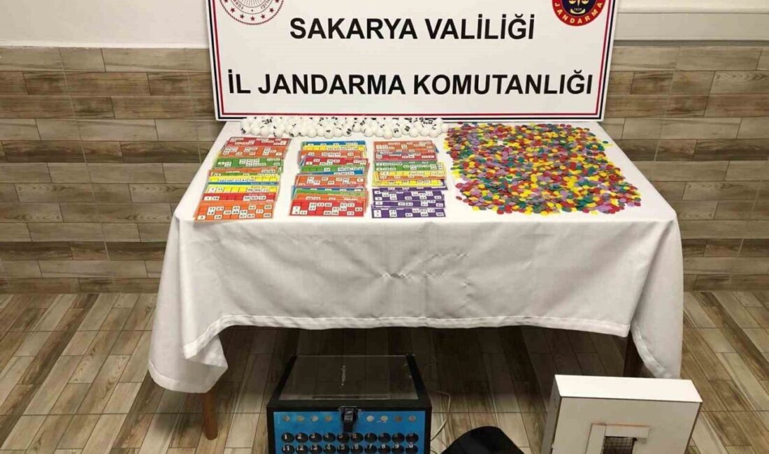 Sakarya’nın Karasu ilçesinde ikametinde kumar oynatan şahıs hakkında adli işlem