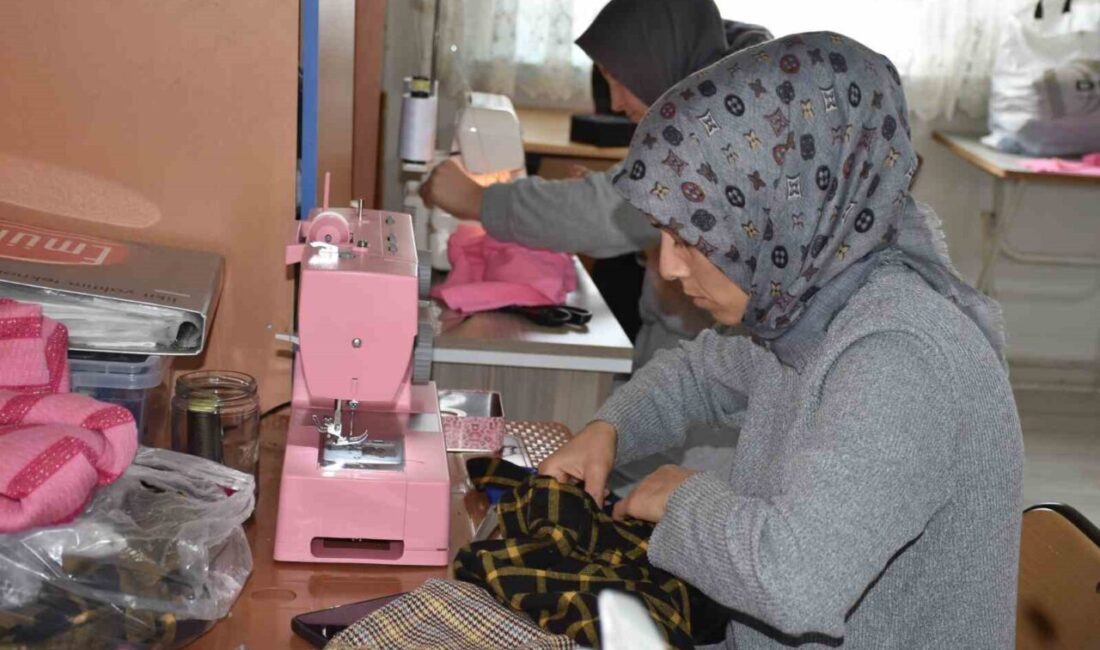 Sakarya’nın Hendek ilçesinde, özel eğitim alan engelli çocukların anneleri için