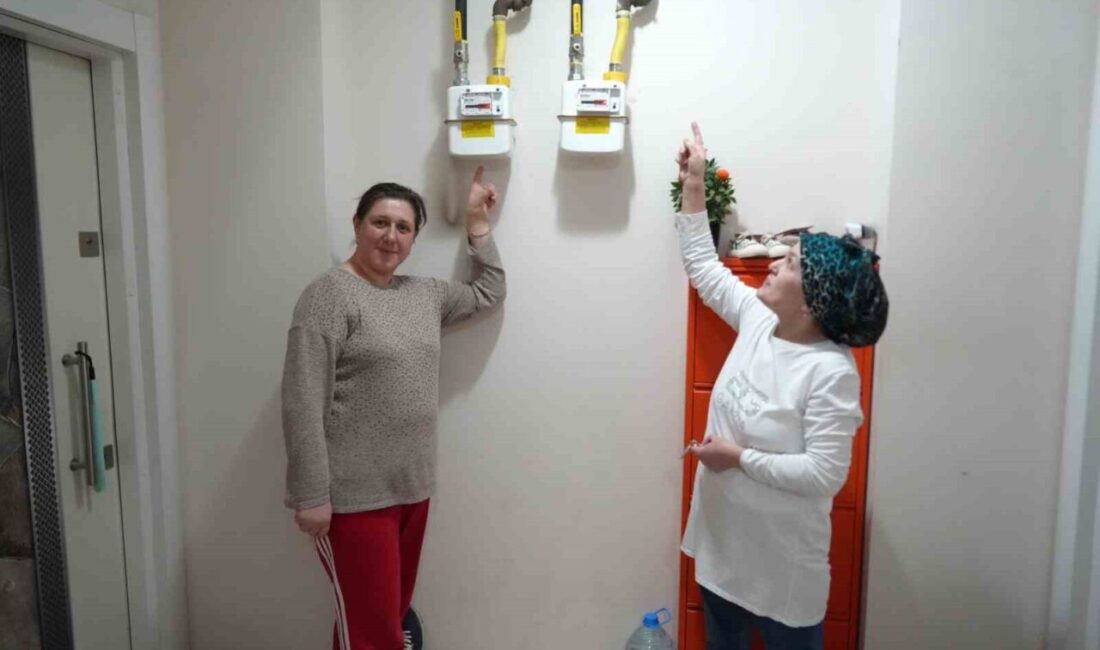 Kocaeli’nin Kartepe ilçesinde doğal gaz sayacı değişimi sonrası apartmanda meydana