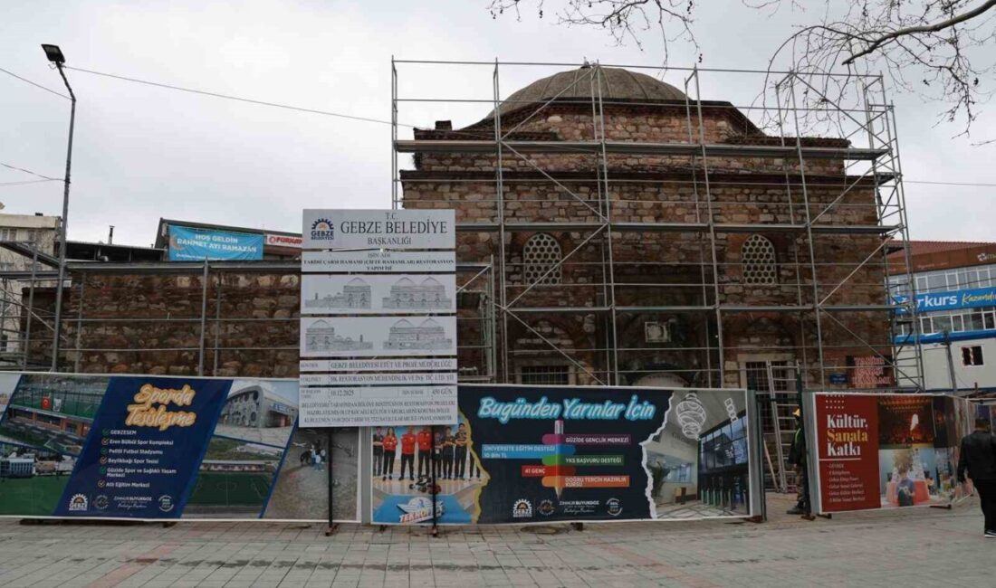 Kocaeli’nin Gebze ilçesinde Osmanlı mimarisinin örneklerinden olan 500 yıllık Tarihi