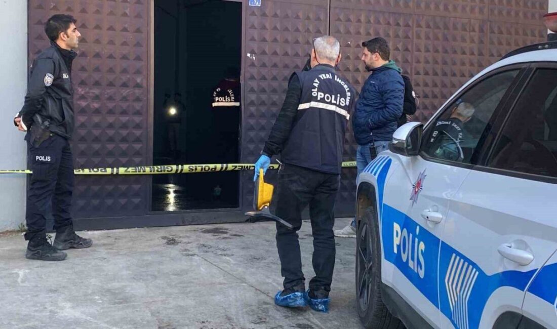 Kocaeli’nin Başiskele ilçesinde iki gün önce kiraladığı dükkana temizlik yapmak