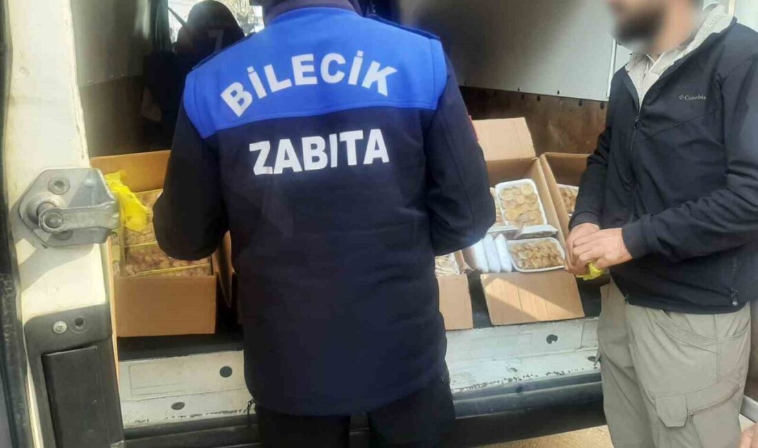 Bilecik’te zabıta ekipleri, paketler üzerindeki Son Kullanma Tarihi (SKT) silinip