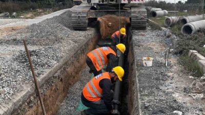 Kocaeli Su ve Kanalizasyon İdaresi Genel Müdürlüğü, 3 ilçede yürüttüğü