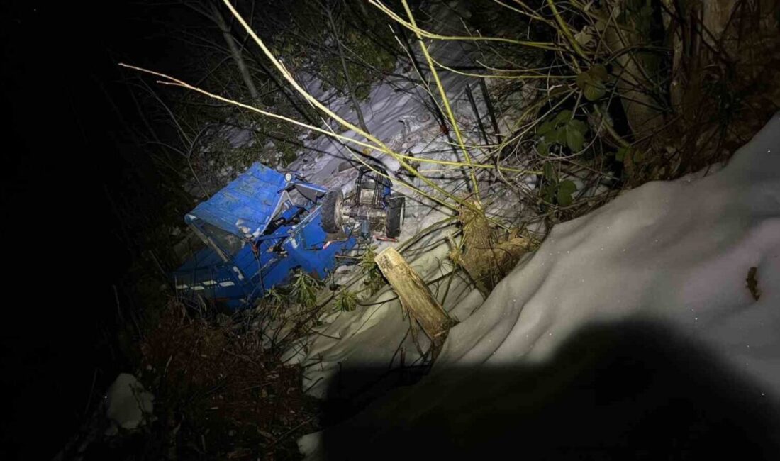 Kastamonu’nun Bozkurt ilçesinde tarım aracının devrilmesi neticesinde sürücü hayatını kaybetti,