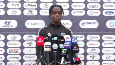 Kocaelisporlu orta saha oyuncusu Mahamadou Susoho, Başakşehir maçı hazırlıkları öncesi