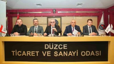 DÜZCE(İHA) – Düzce Ticaret ve Sanayi Odası (DTSO) olağan meclis