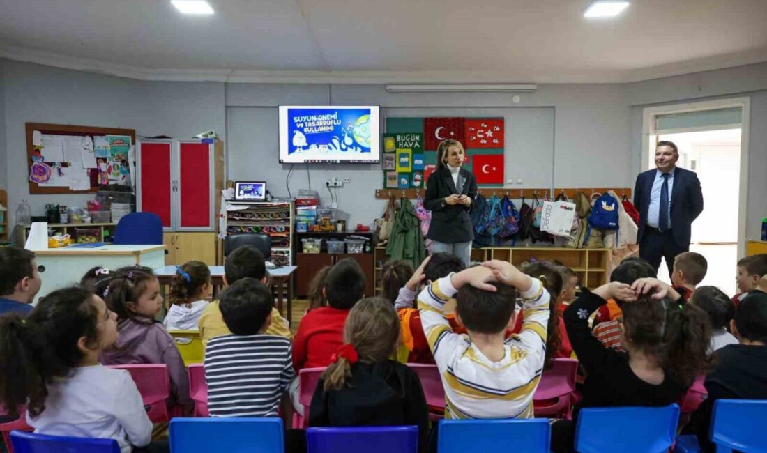 SASKİ, su tasarrufu bilincini erken yaşlarda aşılamak gayesiyle başlattığı ‘Su