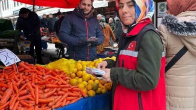 Bilecik’in Osmaneli ilçesinde Mobil Sosyal Hizmet Aracıyla vatandaşlara yerinde destek