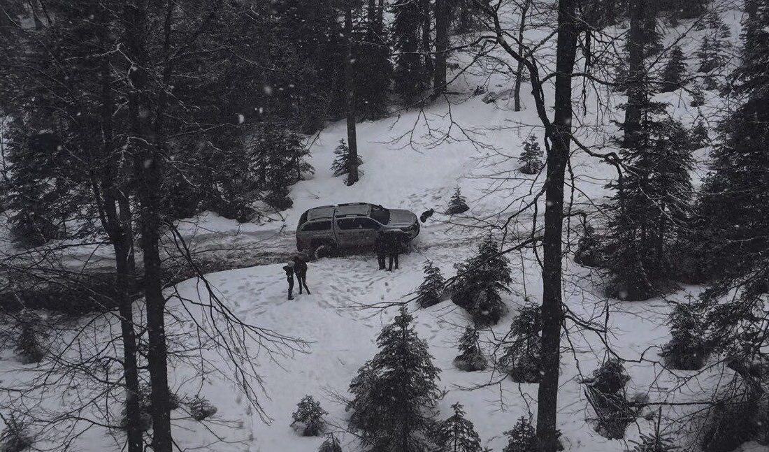 Düzce Safari Off-Road kulübü üyeleri mart ayının son günlerinde karla