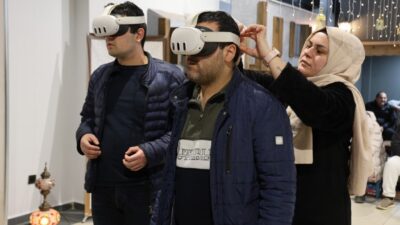 Kartepe’de kurulan Ramazan Sokağı, özel bireyleri misafir etti. Kocaeli Büyükşehir