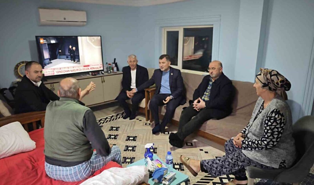 DÜZCE (İHA) –AK Parti Düzce Milletvekili Ercan Öztürk, Akçakoca’da hastalarla