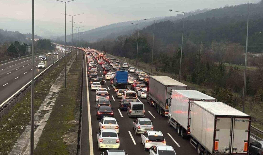 Ramazan Bayramı tatili süresince Bolu’dan 331 bin 321 araç geçiş