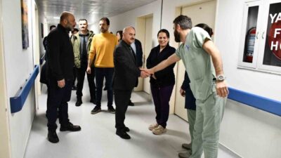 Düzce Üniversitesi Rektörü Prof. Dr. Nedim Sözbir, Tıp Fakültesi Hastanesi’ni